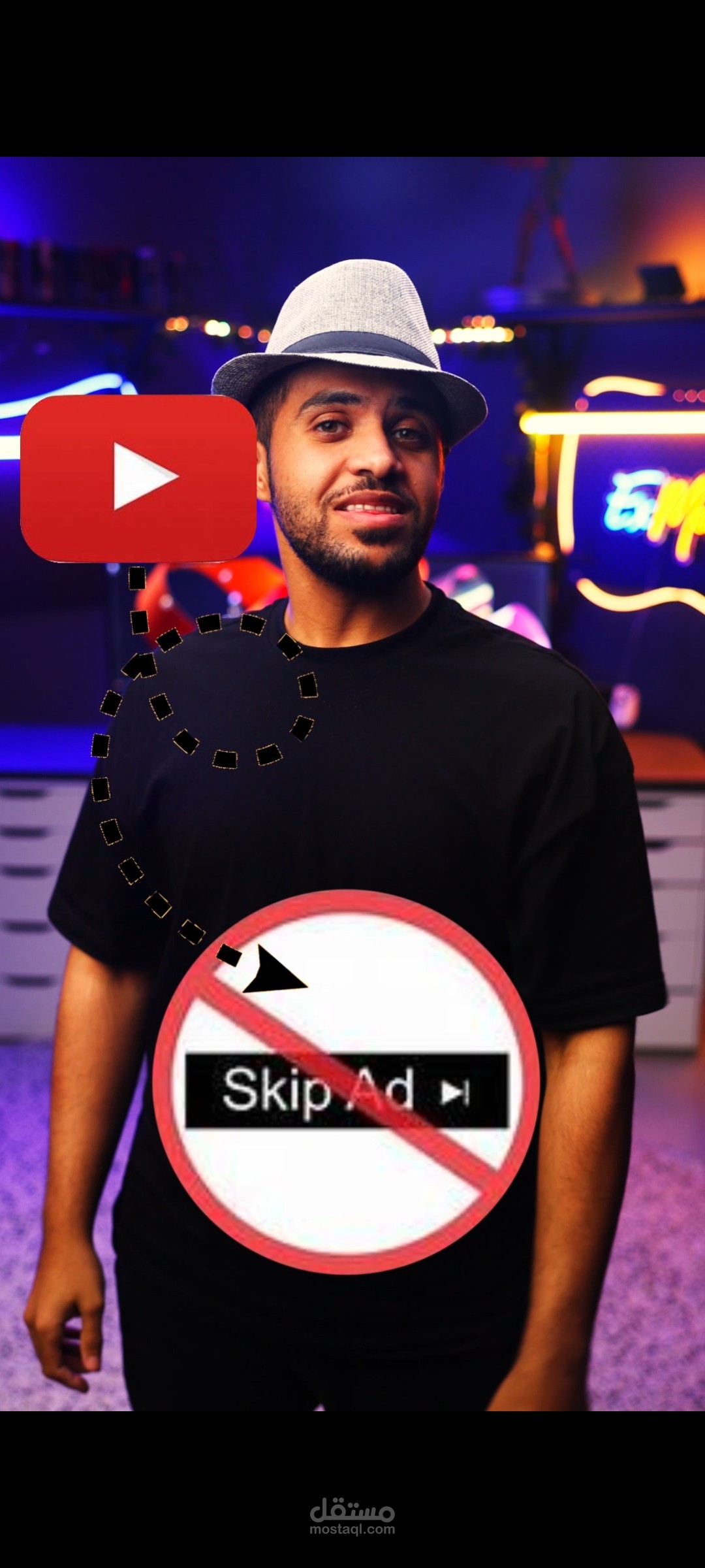 مونتاج ريلز فيديو إعلانات اليوتيوب