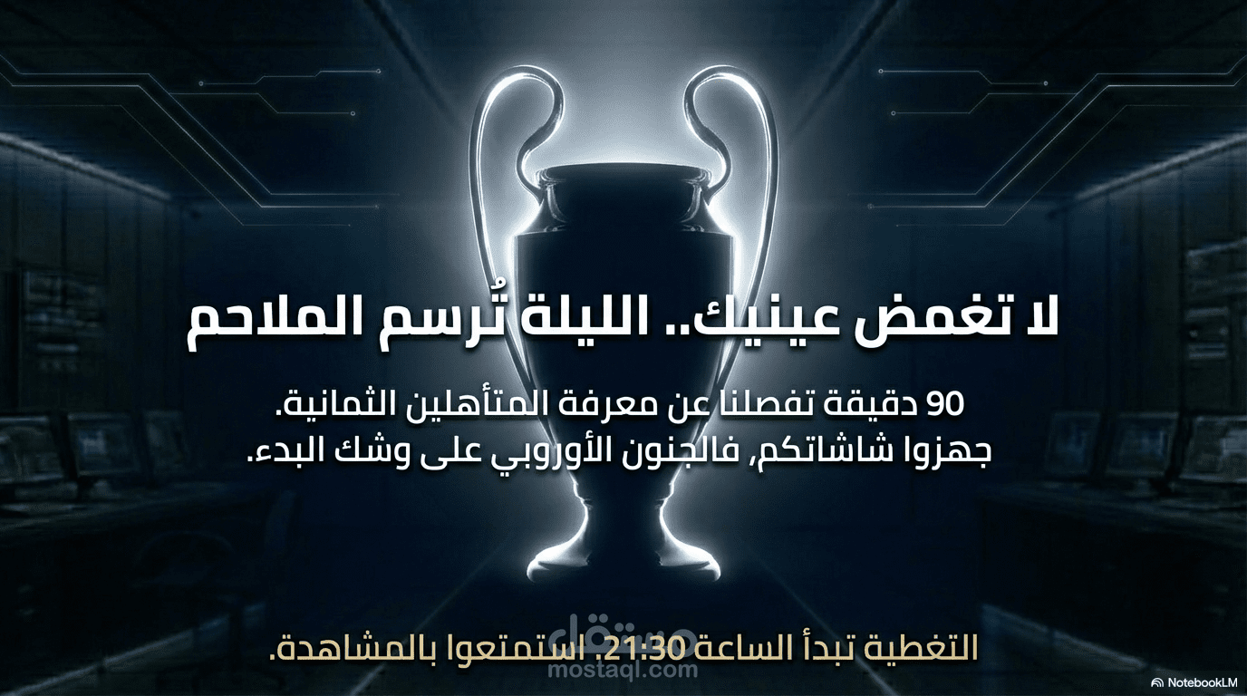 تحليل أداء دوري أبطال أوروبا (بالاعتماد على البيانات)