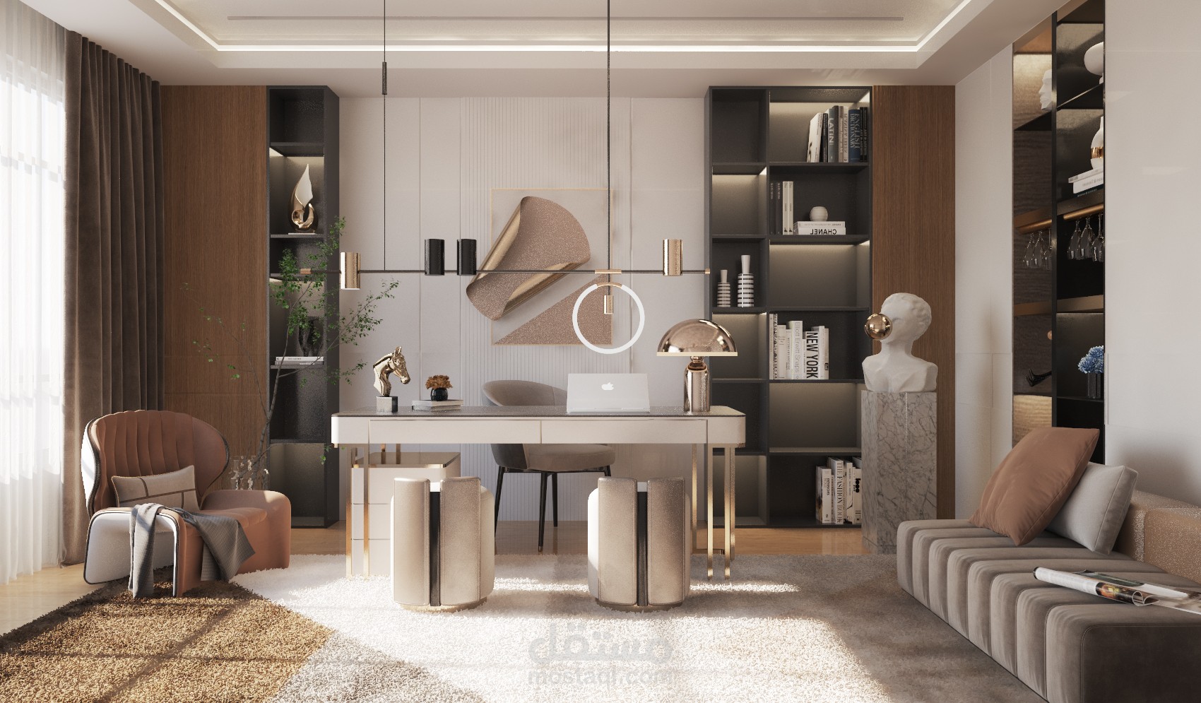 تصميم ديكور داخلي لمكتب