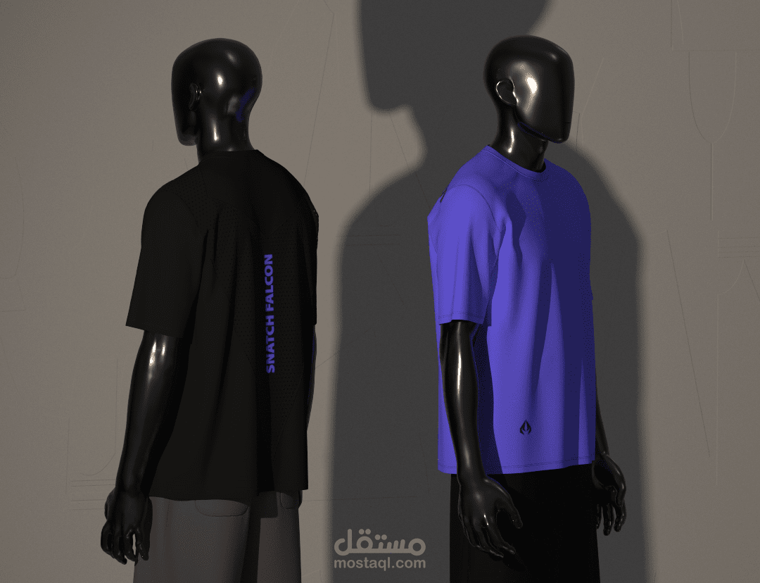 تصميم طقمين رياضيين للجيم بتقنية 3D – رؤية دقيقة للأداء قبل التنفيذ