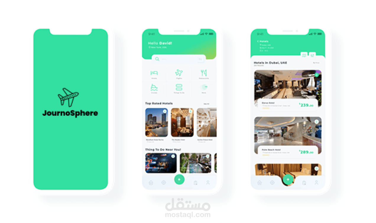 JourneySphere  - UI Design