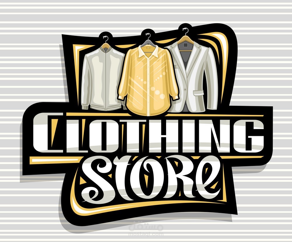 Logo about store sells clothes