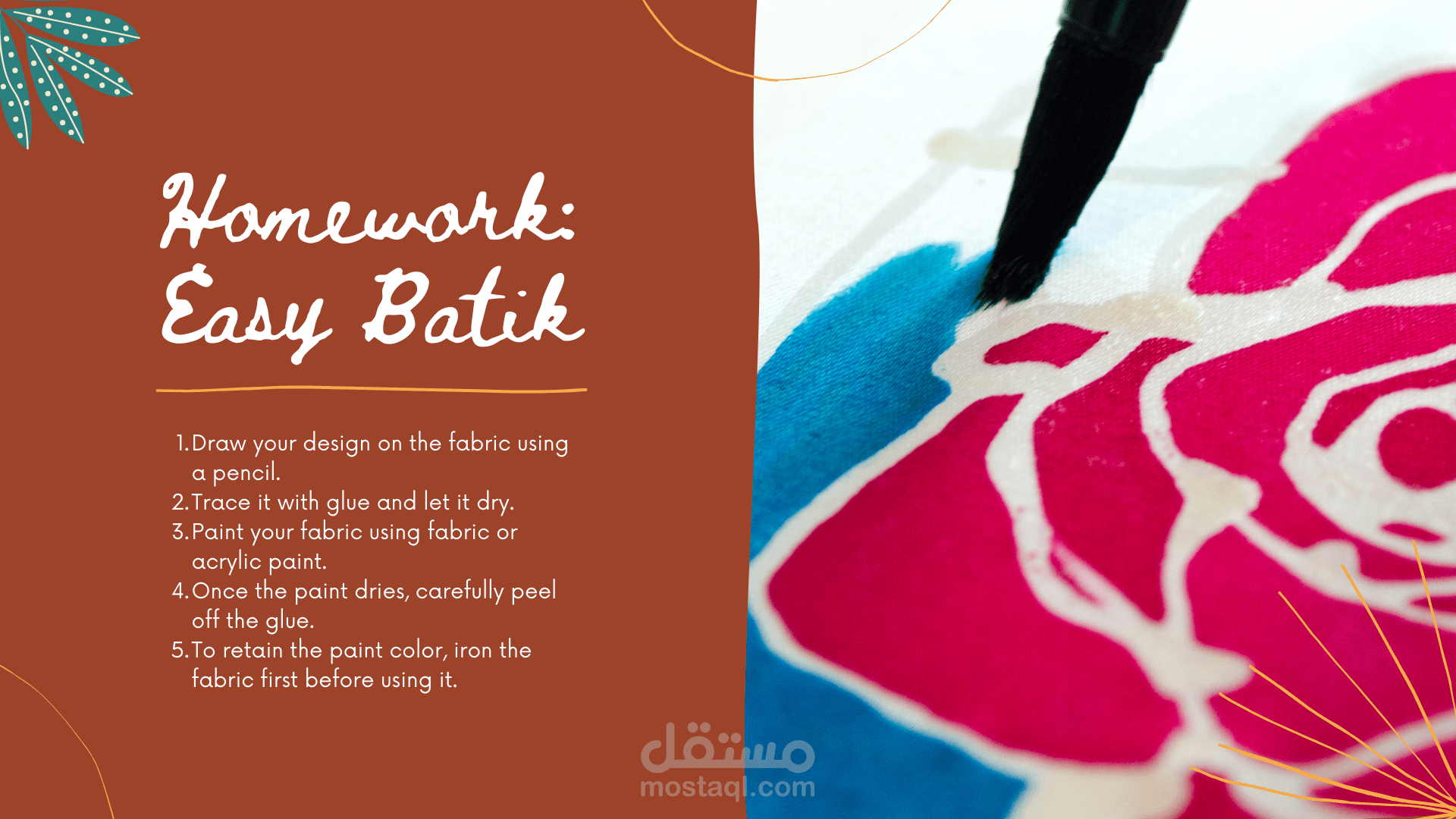 Traditional Batik Methods