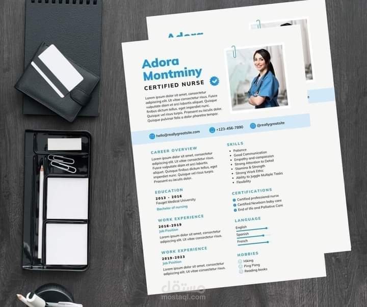 كتابة وتصميم سيرة ذاتية  متوافقة مع نظام Ats