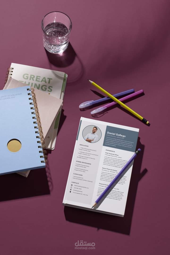 كتابة وتصميم سيرة ذاتية متوافقة مع المعايير العالمية