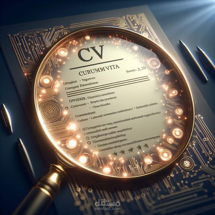 كتابة وتصميم سيرة ذاتية