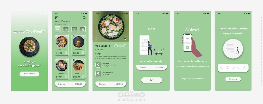 (What's the food)food ordering app