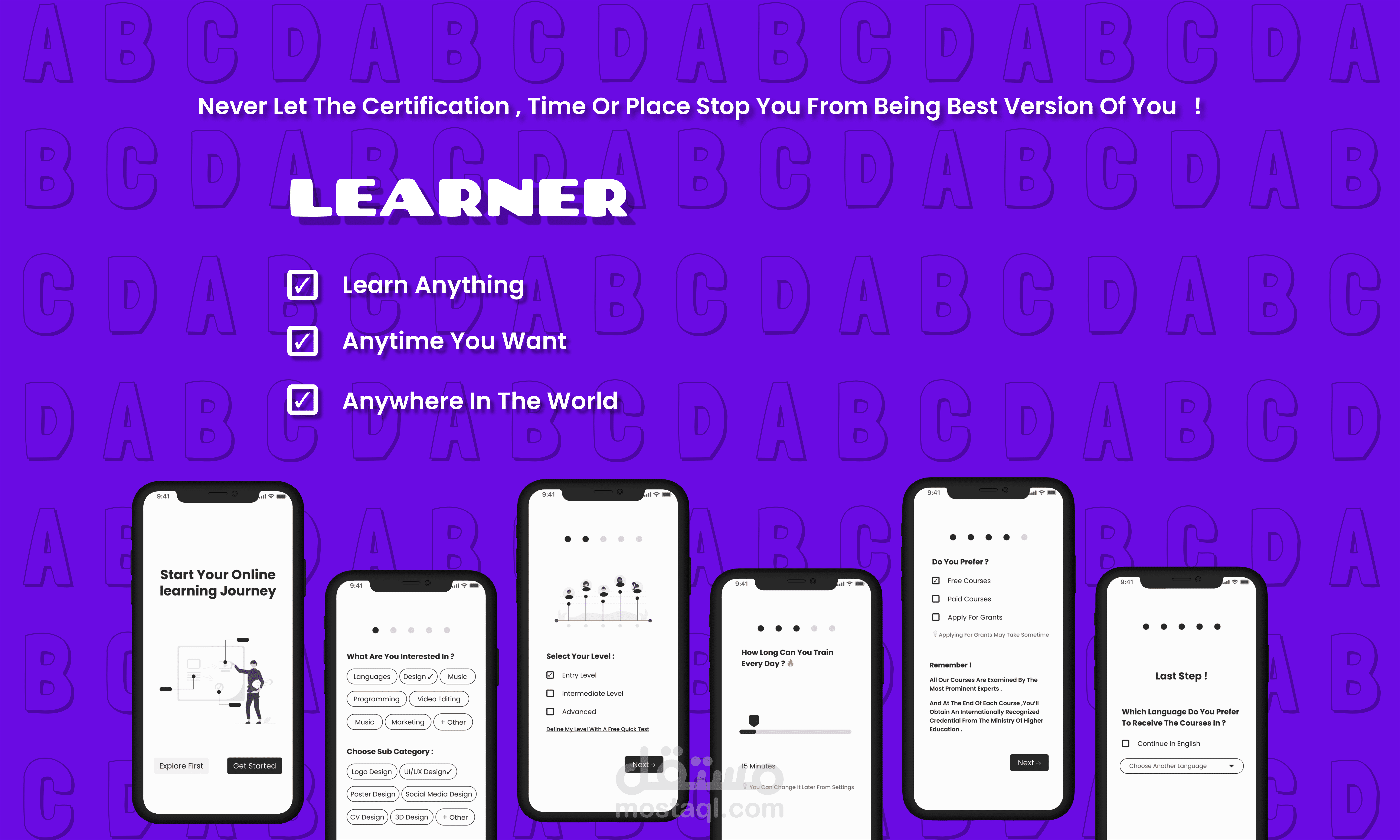 LEARNER an online courses app