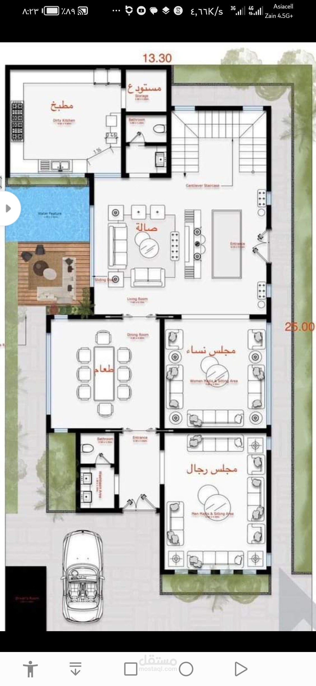 تصميم واجهات ومخططات معمارية
