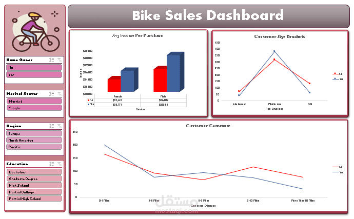 تحليل سلوك المستهلك وتحديد العوامل المؤثرة على شراء الدراجات (دراسة حالة)