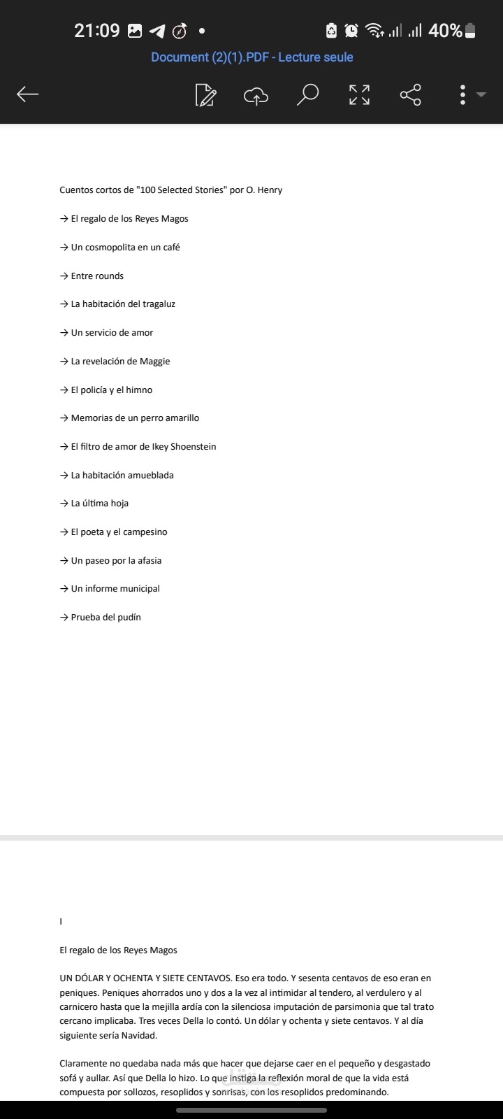كتاب مترجم من الانجليزي الى الاسباني