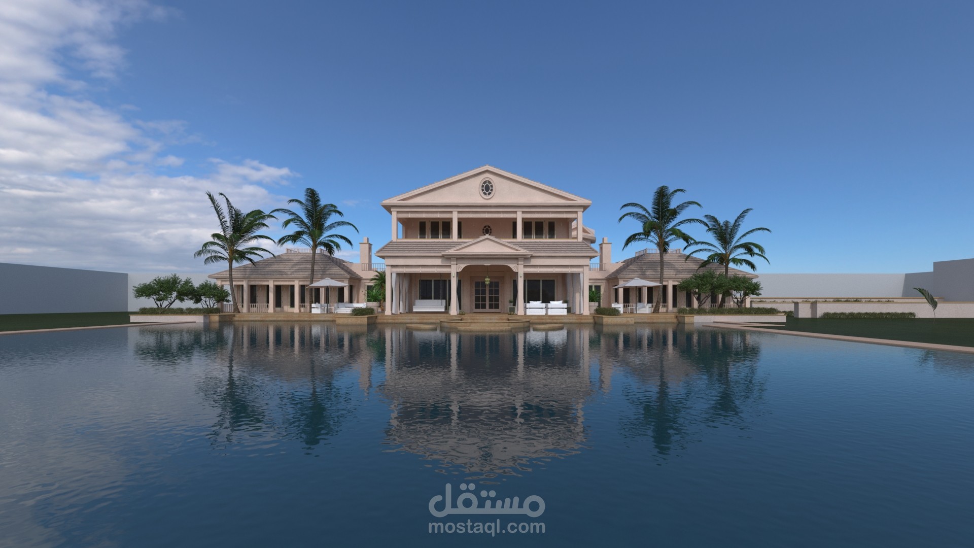تصميم واجهة فيلا