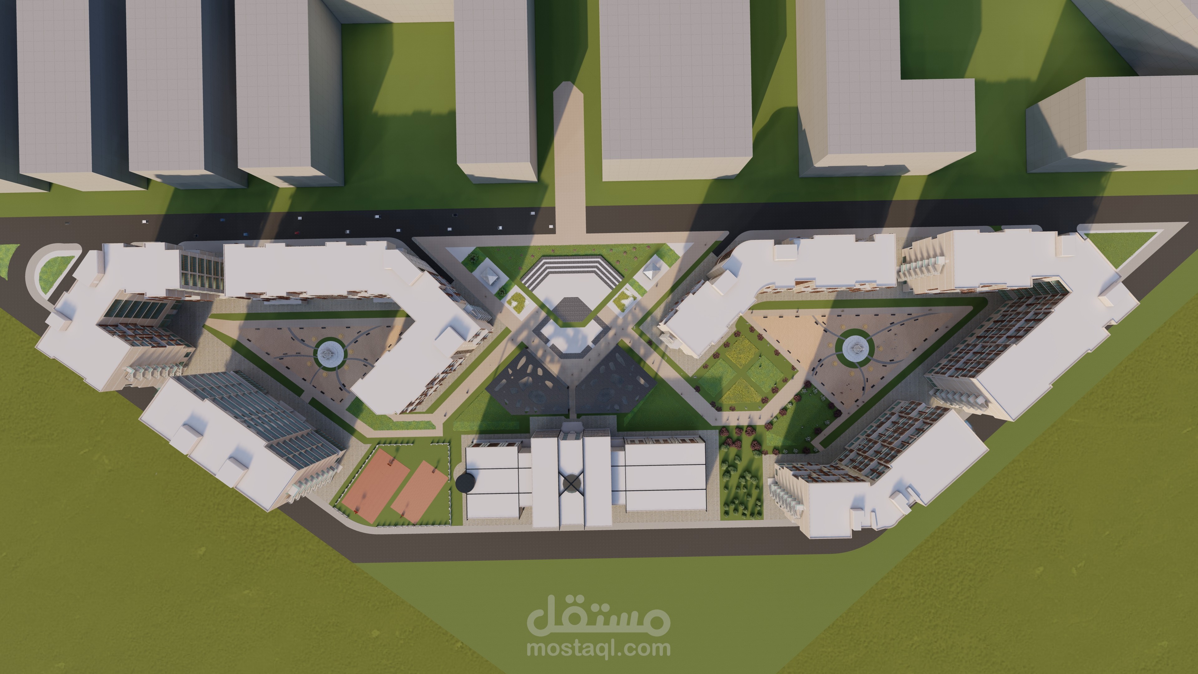 مشروع سكن جامعي