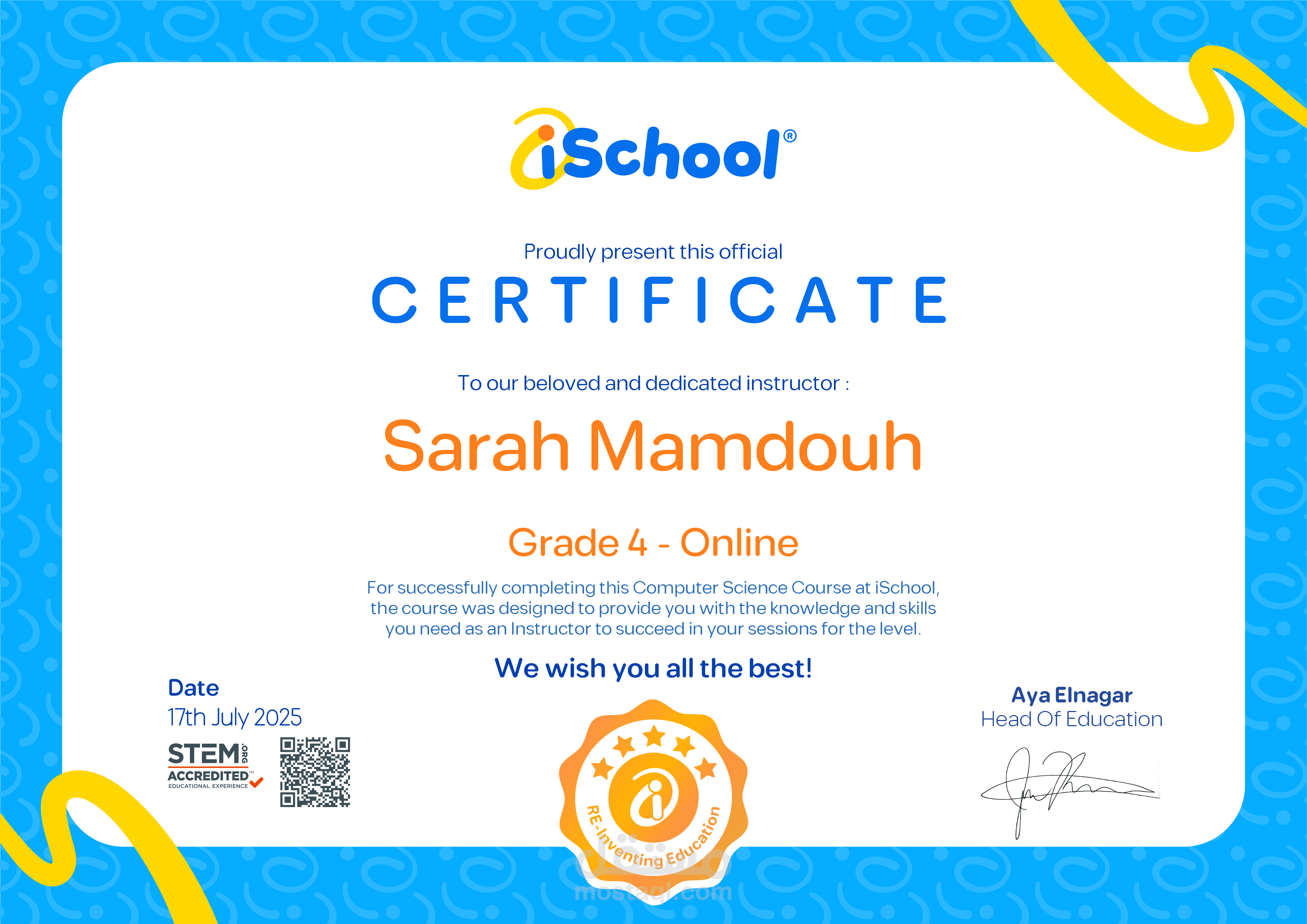 Instructor in Iscool