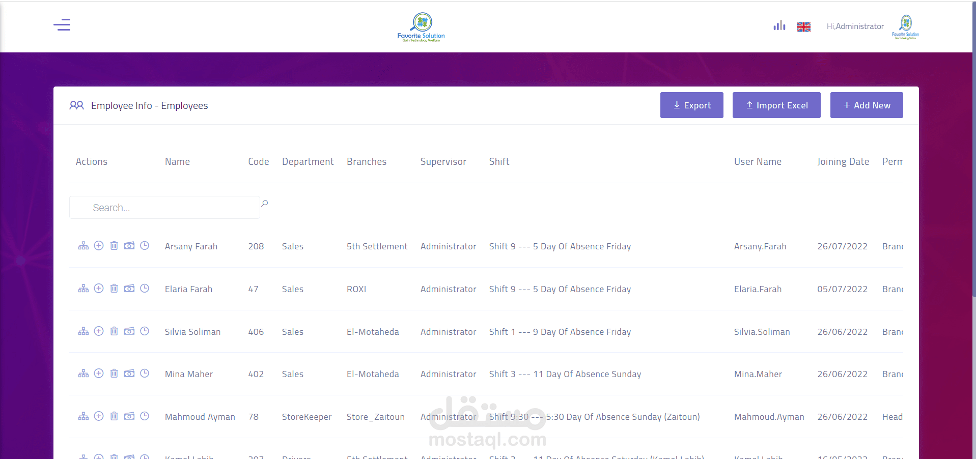 Human Resources & payroll