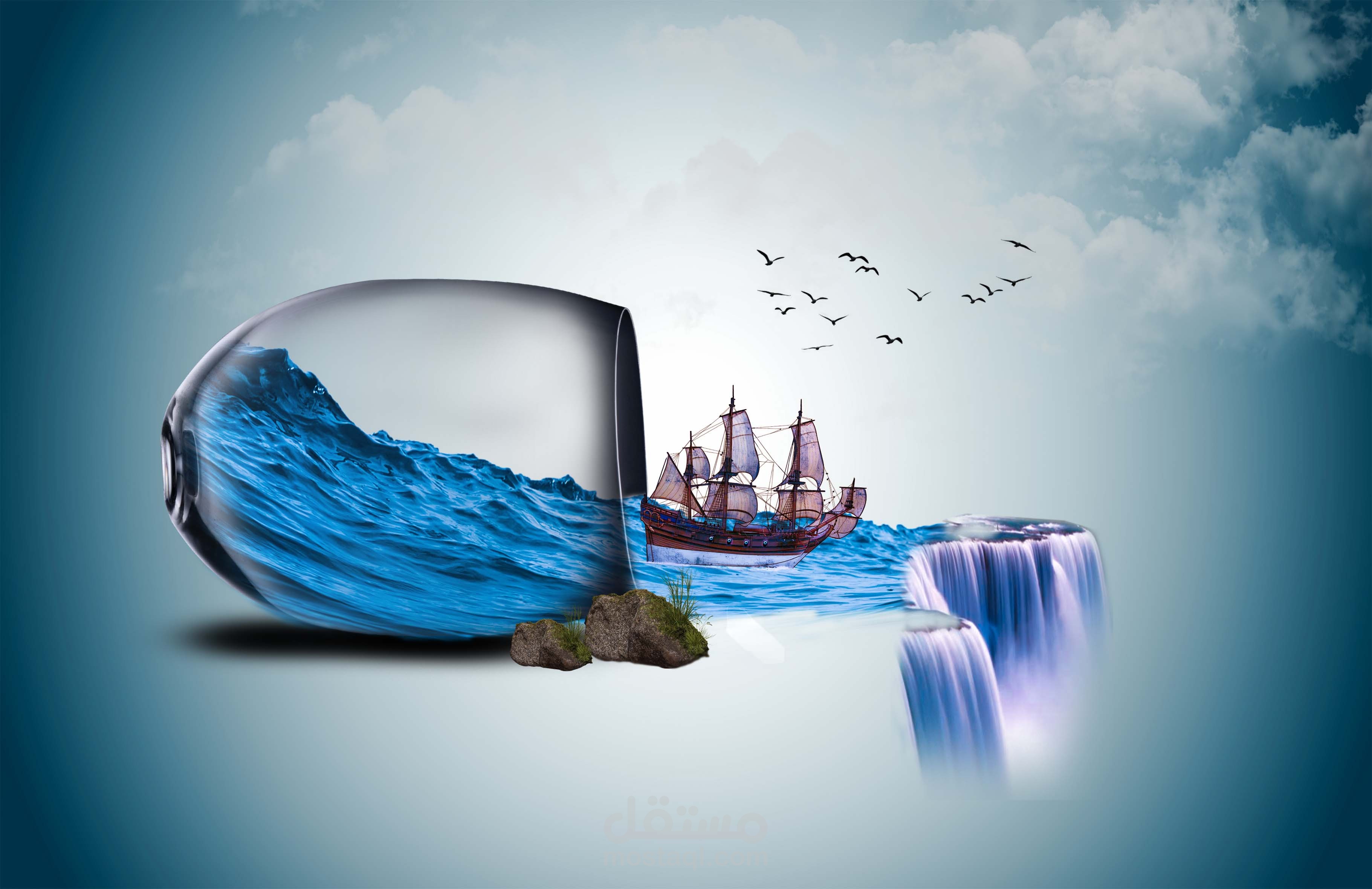 تصميم صور دمج......Design photoshop merge images