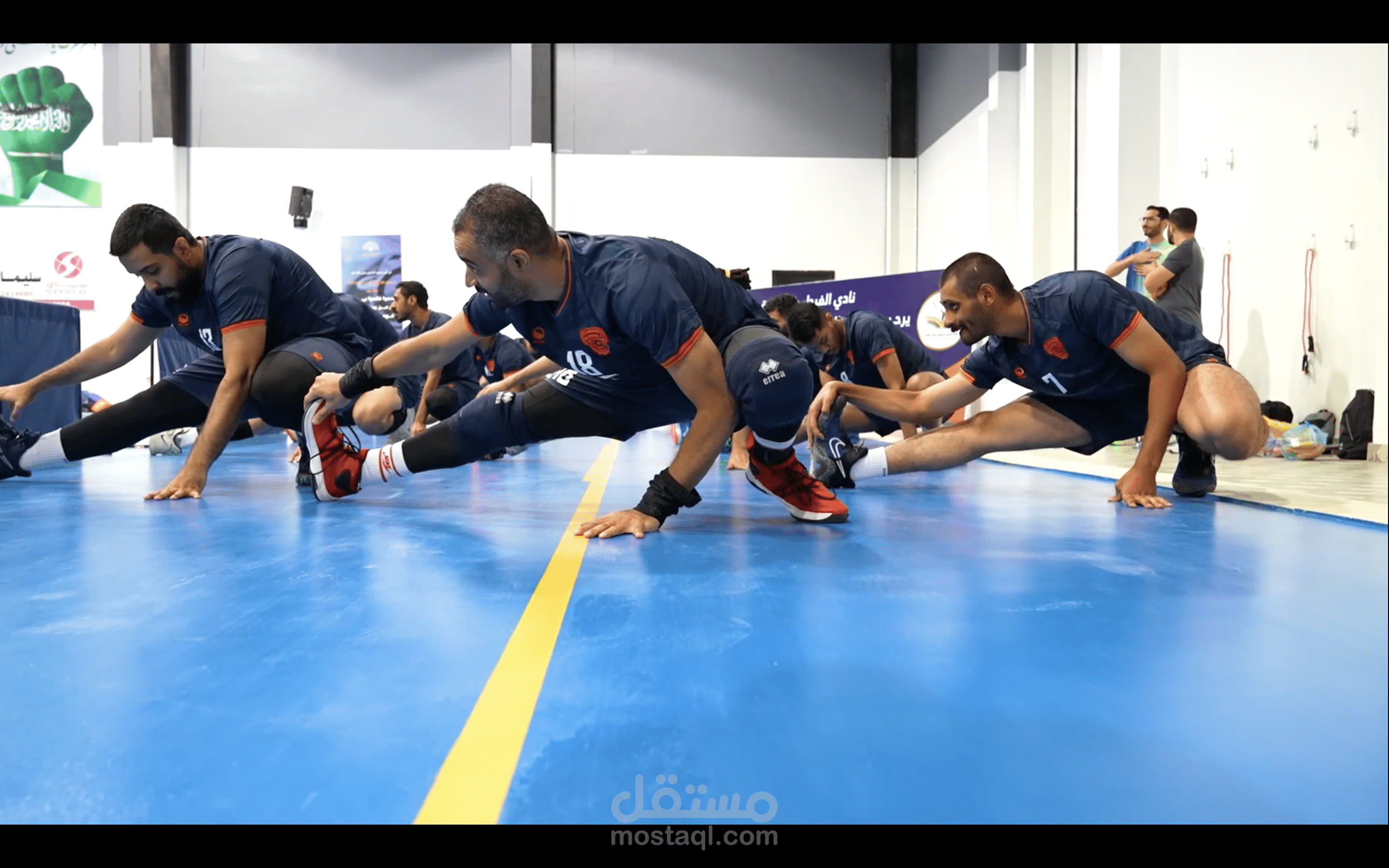 برومو من مباراة لنادي الفيحاء