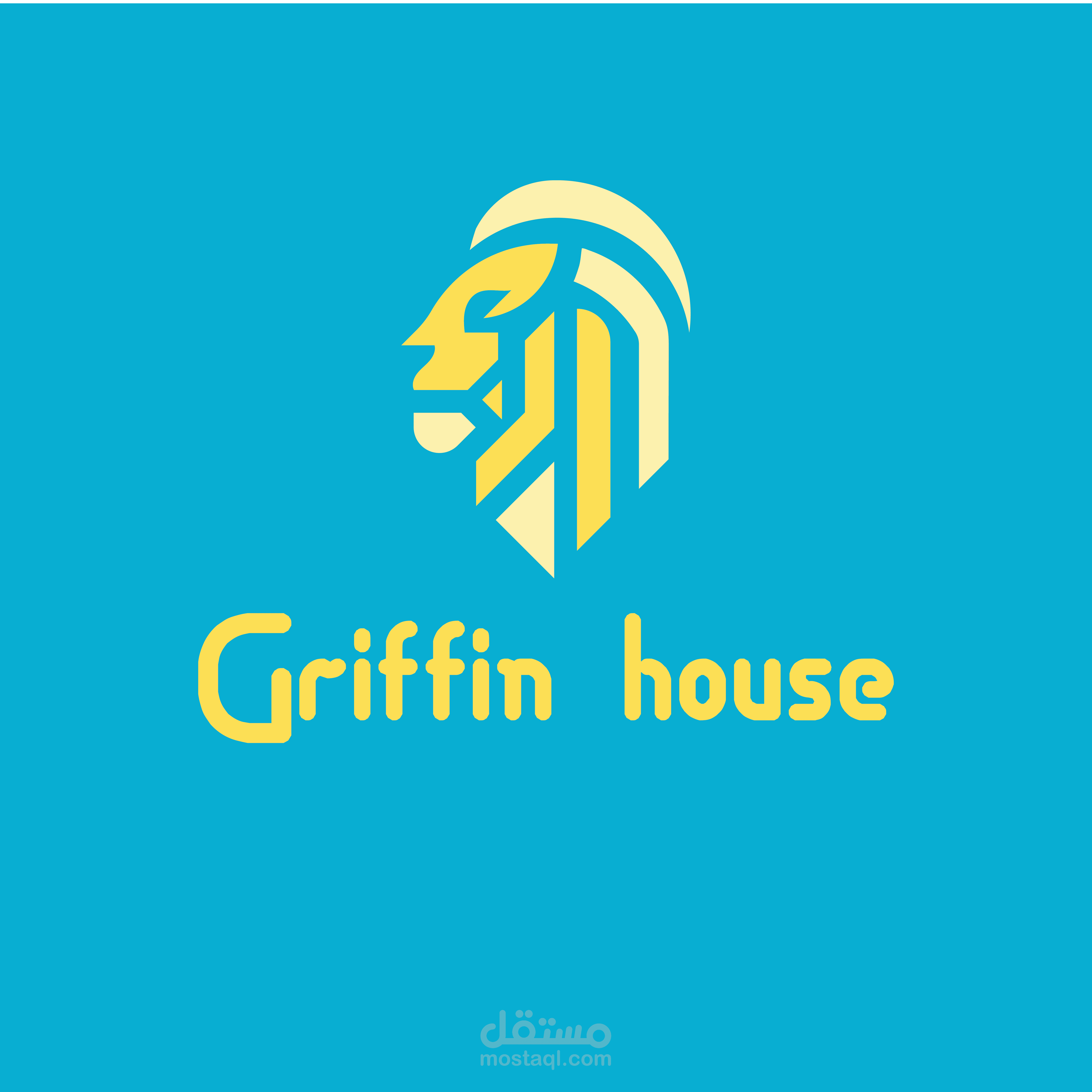 تصميم هوية بصرية لGriffin house