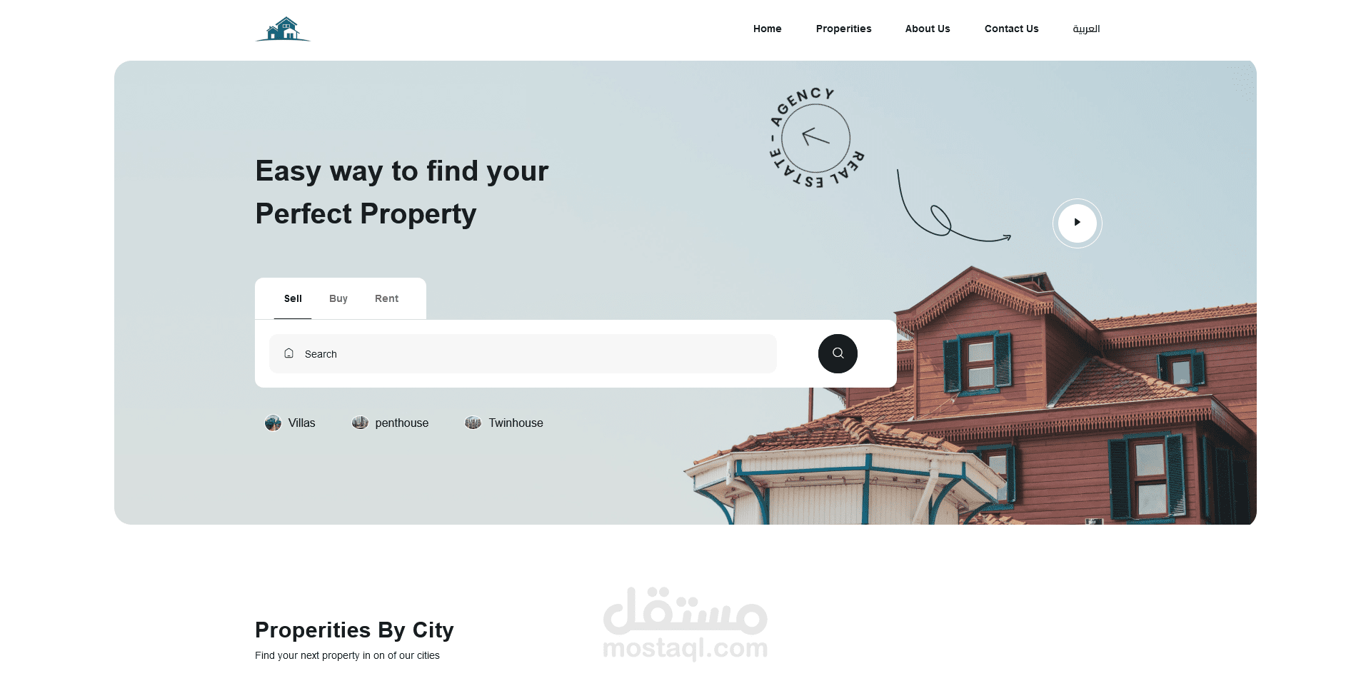 Real Estate Website