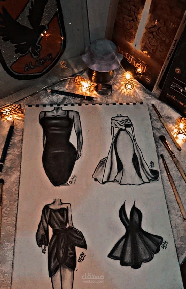 رسم بالفحم