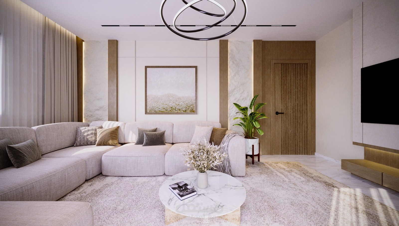 تصميم غرفة معيشه