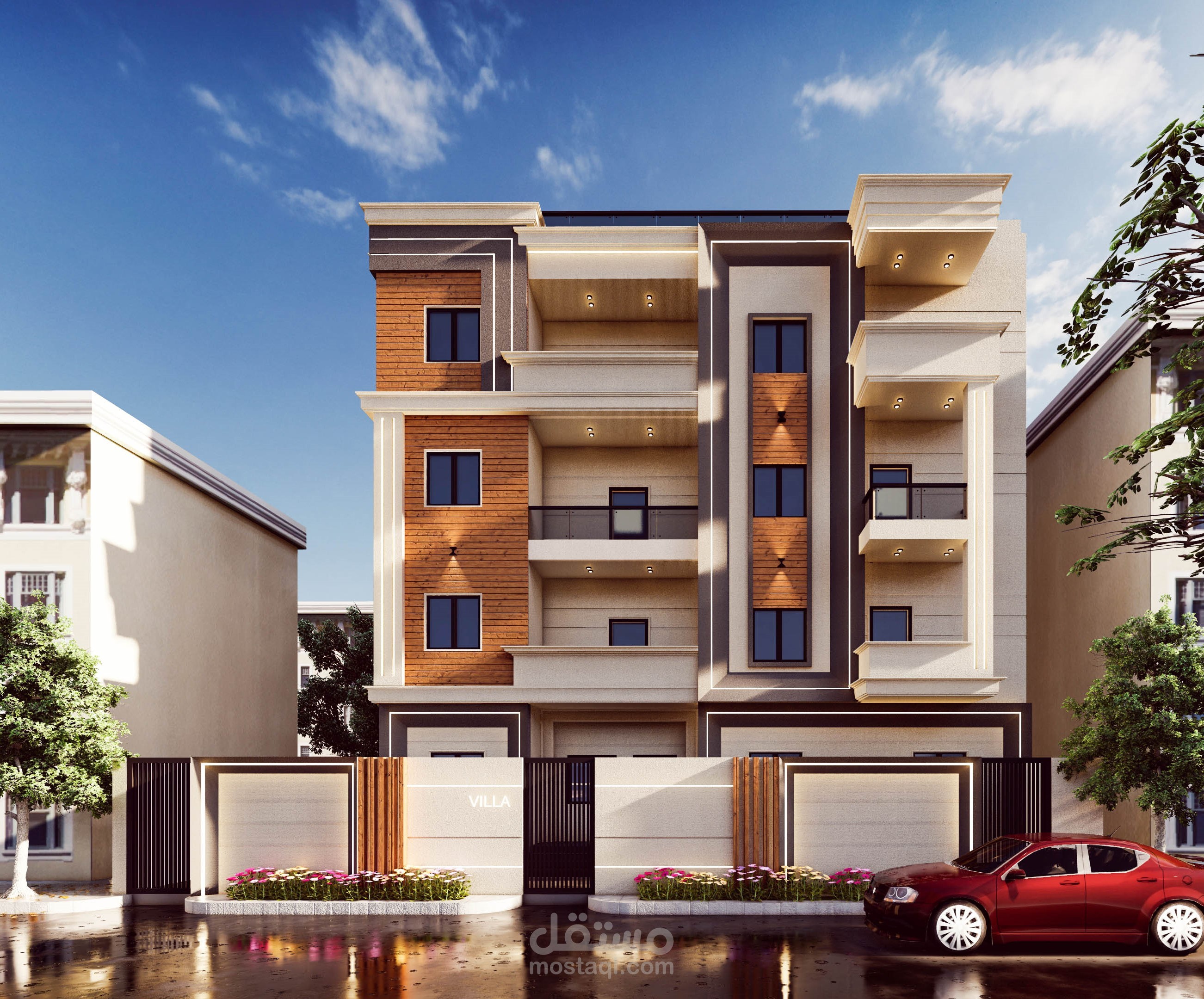 تصميم فيلا مودرن