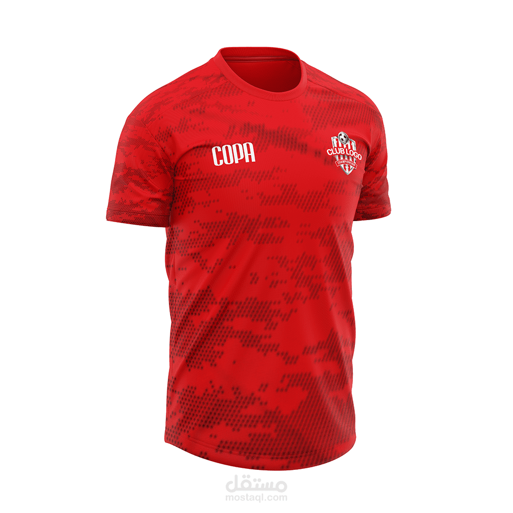 تصميم t-shirt رياضى لشركة كوبا