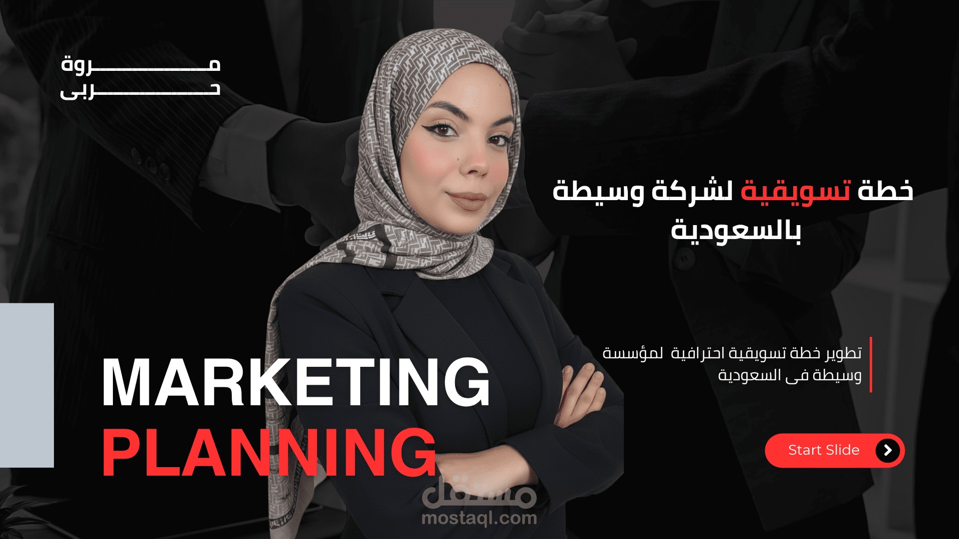 تطوير خطة تسويقية احترافية  لمؤسسة وسيطة فى السعودية