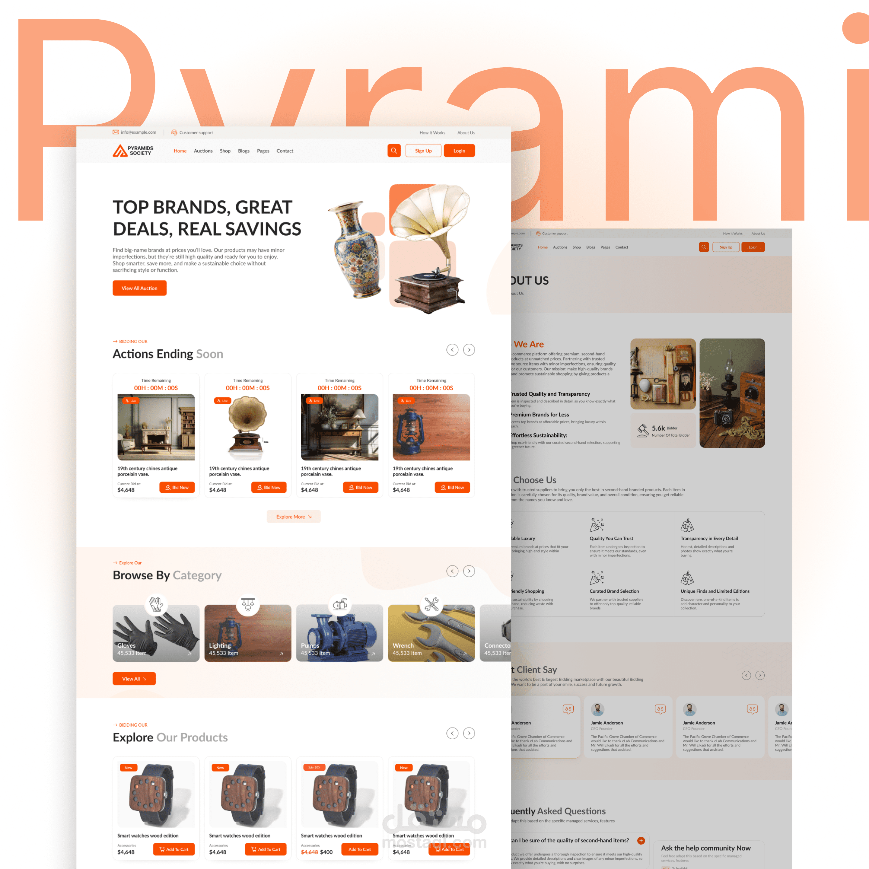 Pyramids Society Website