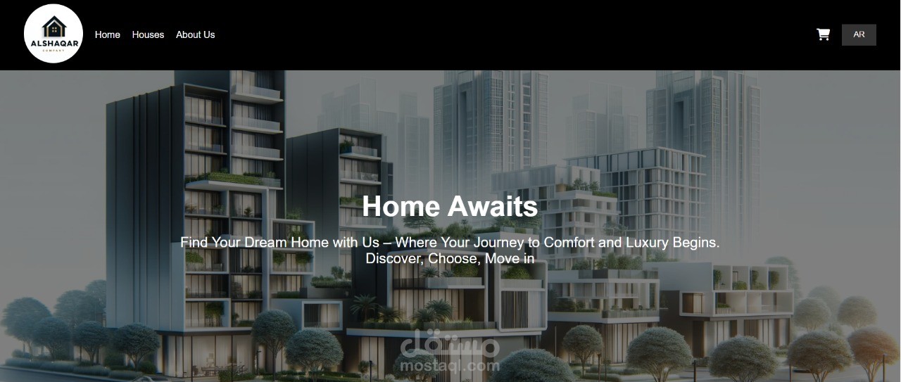 Real estate website