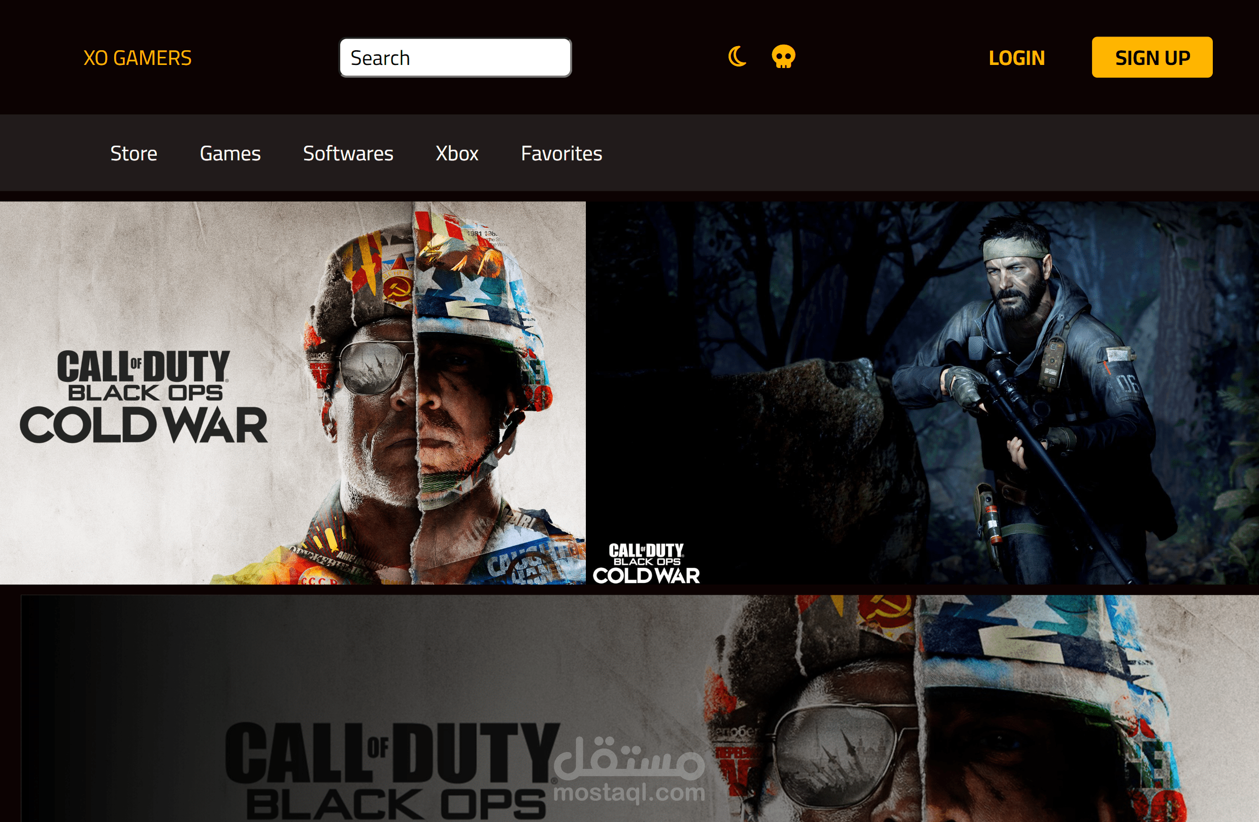 Gamer WebSite
