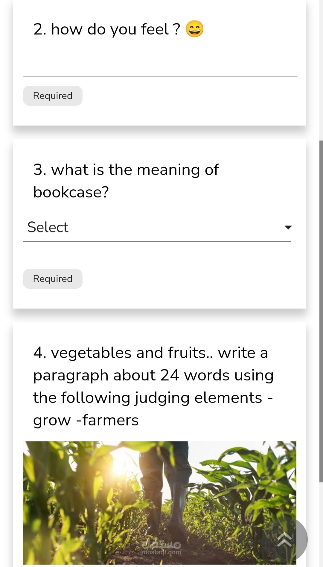 English Quiz