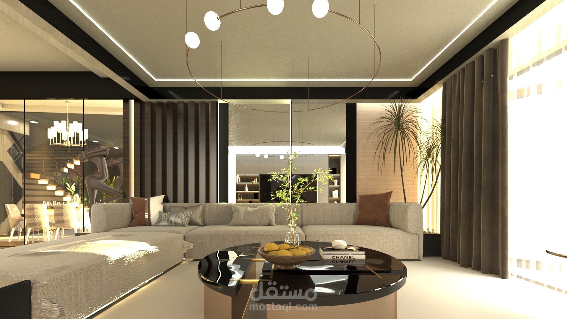 تصميم فيلا داخلي
