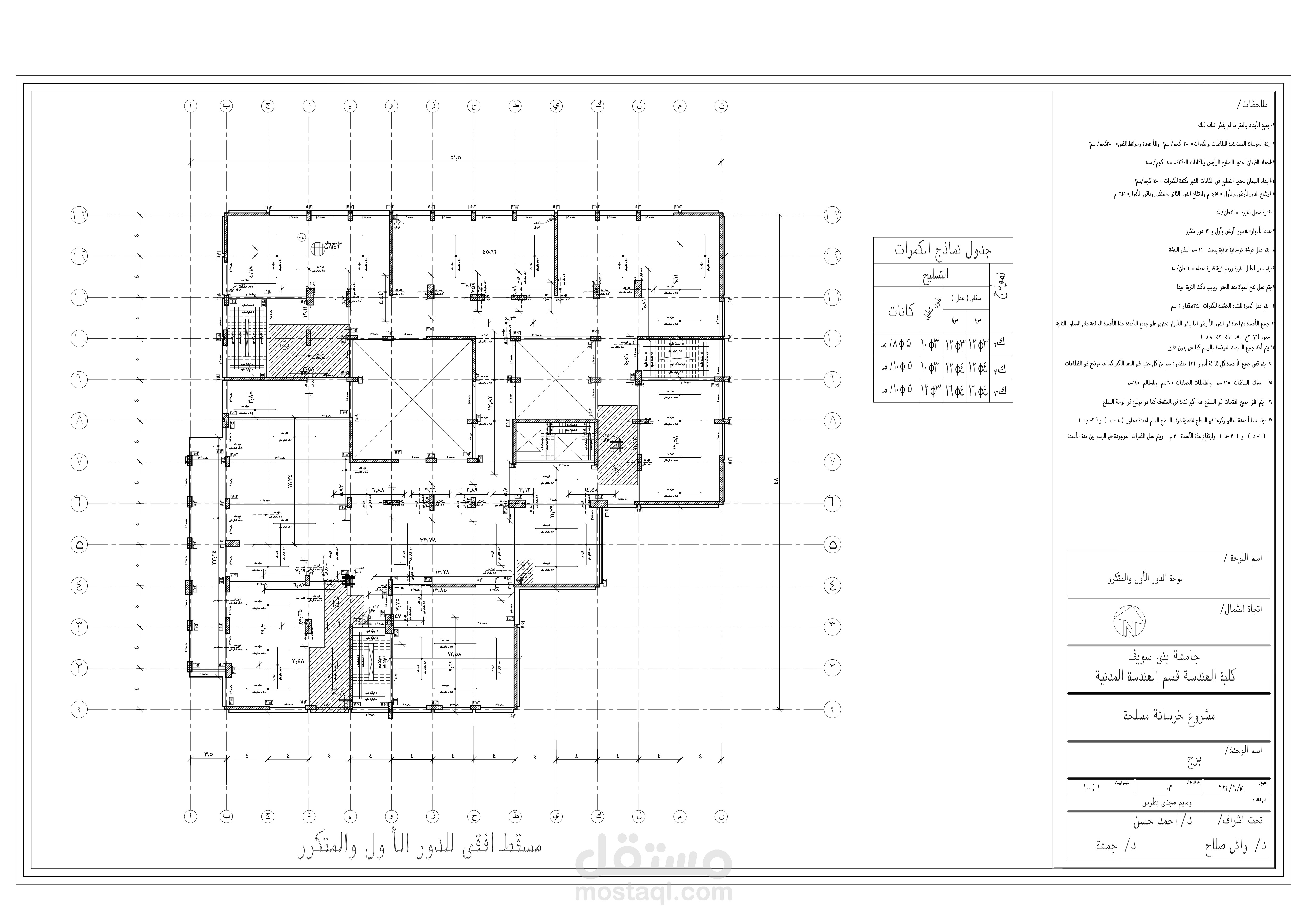 تصميم مباني سكنية وخدمية