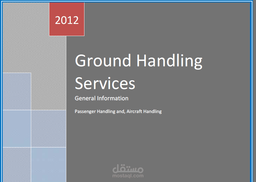 Ground Handling Services