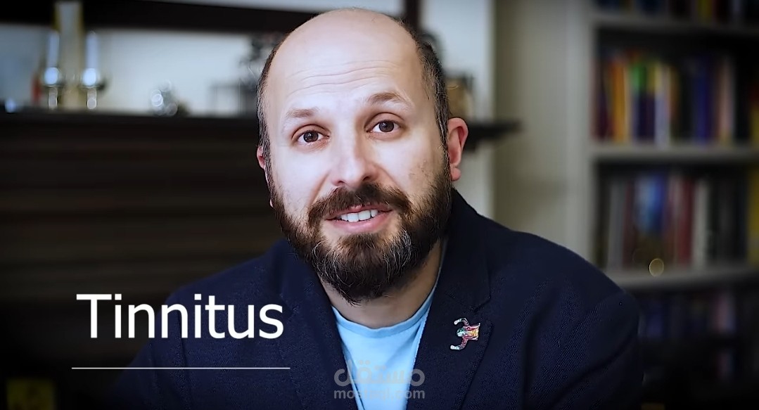 تفريغ محاضرة How I Cured my tinnitus - كيف عالجت طنين الأذن لدى