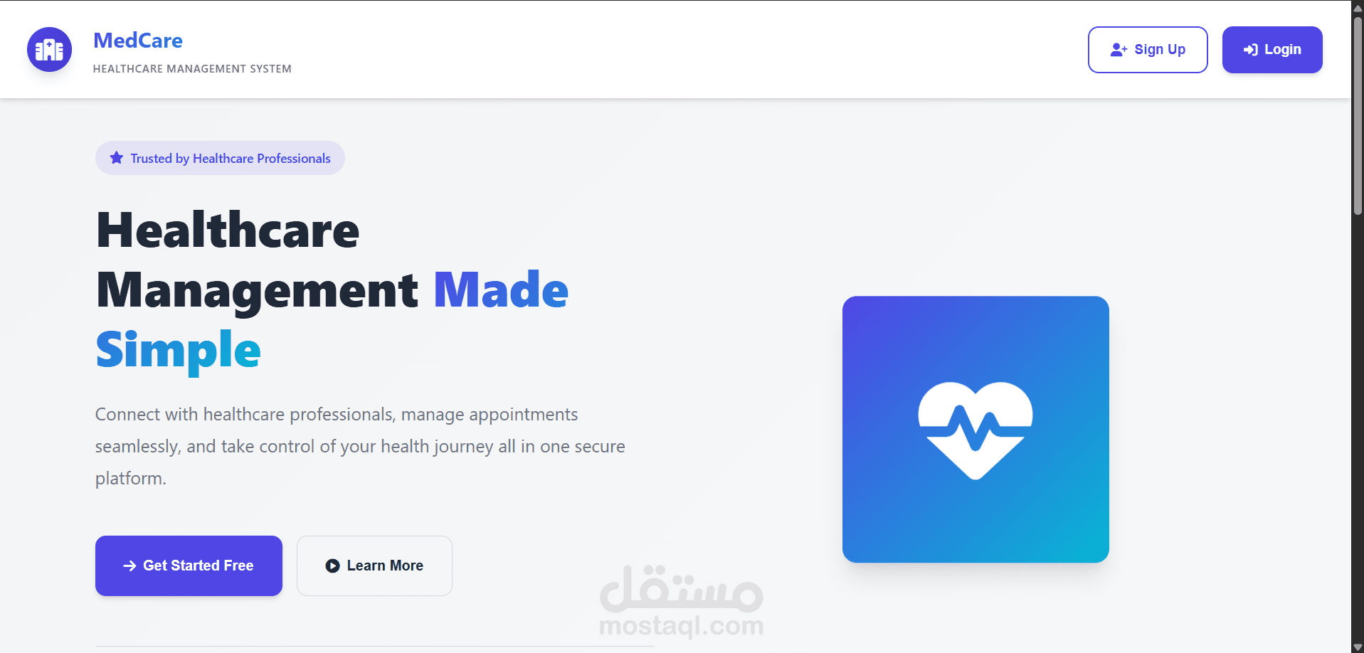 ظام إدارة عيادة طبية (Medical Clinic Management System) + لوحة تحكم الادارة