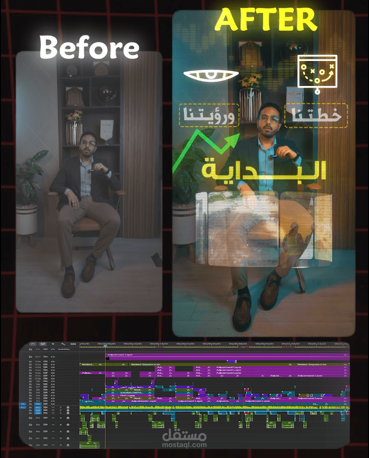 اخر اعمالي في الريلز