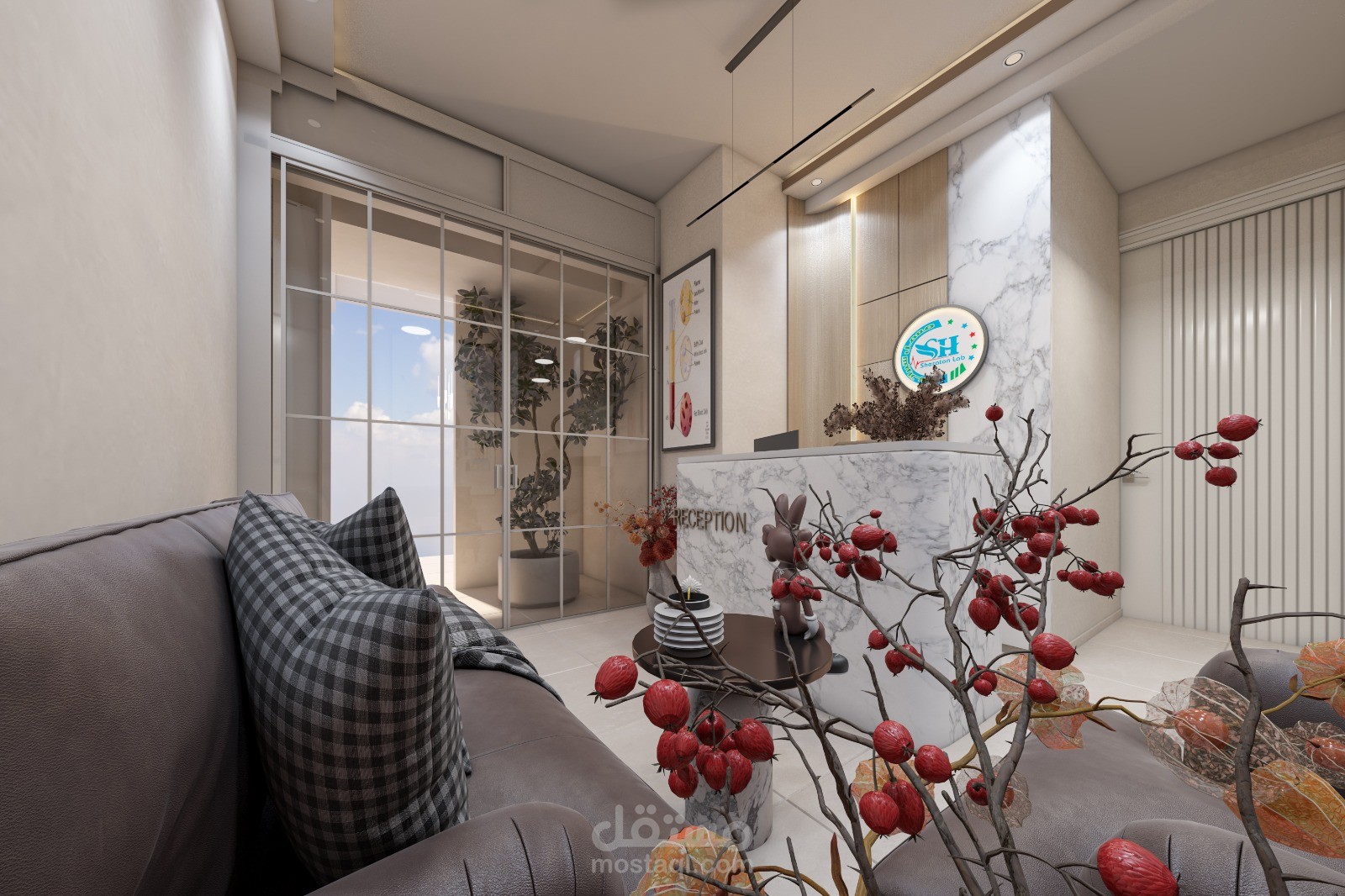 Bathroom with 3dsmax and vray