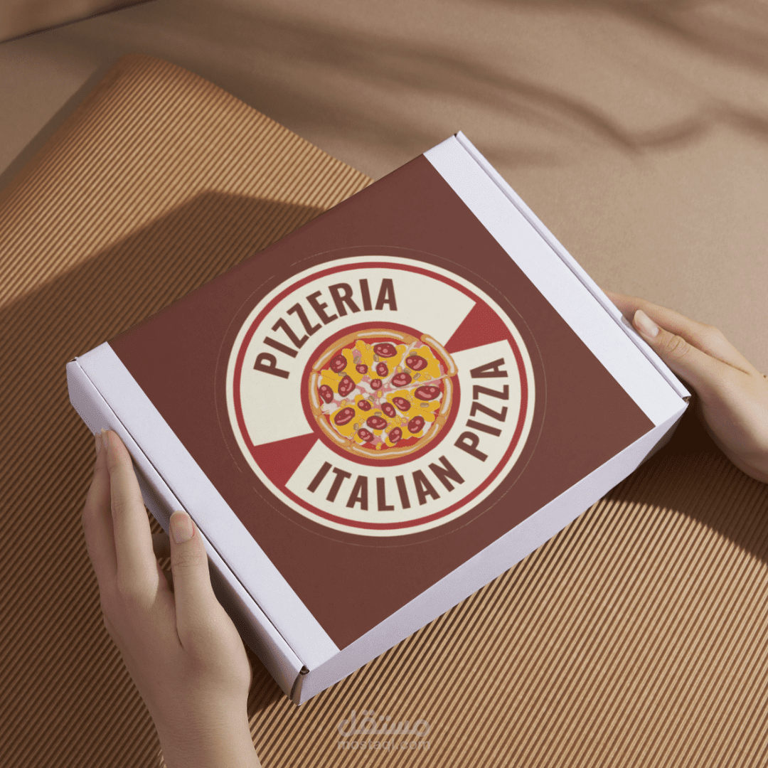 تصميم شعار لمطعم بيتزا