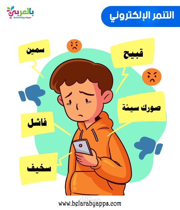 صورة عن التنمر وتعبيرها