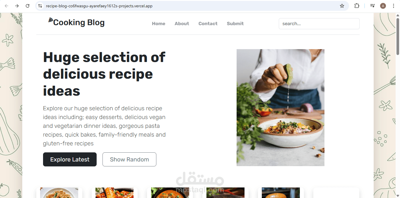 Recipe BlogFood