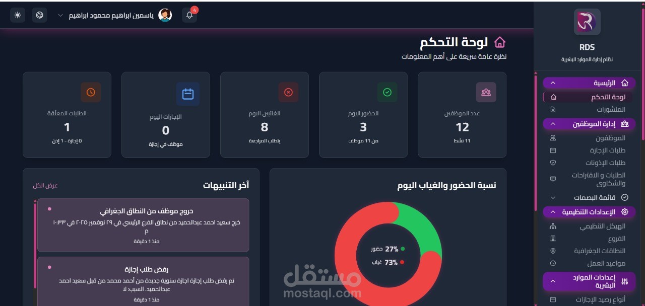 سيستم HR في مصر