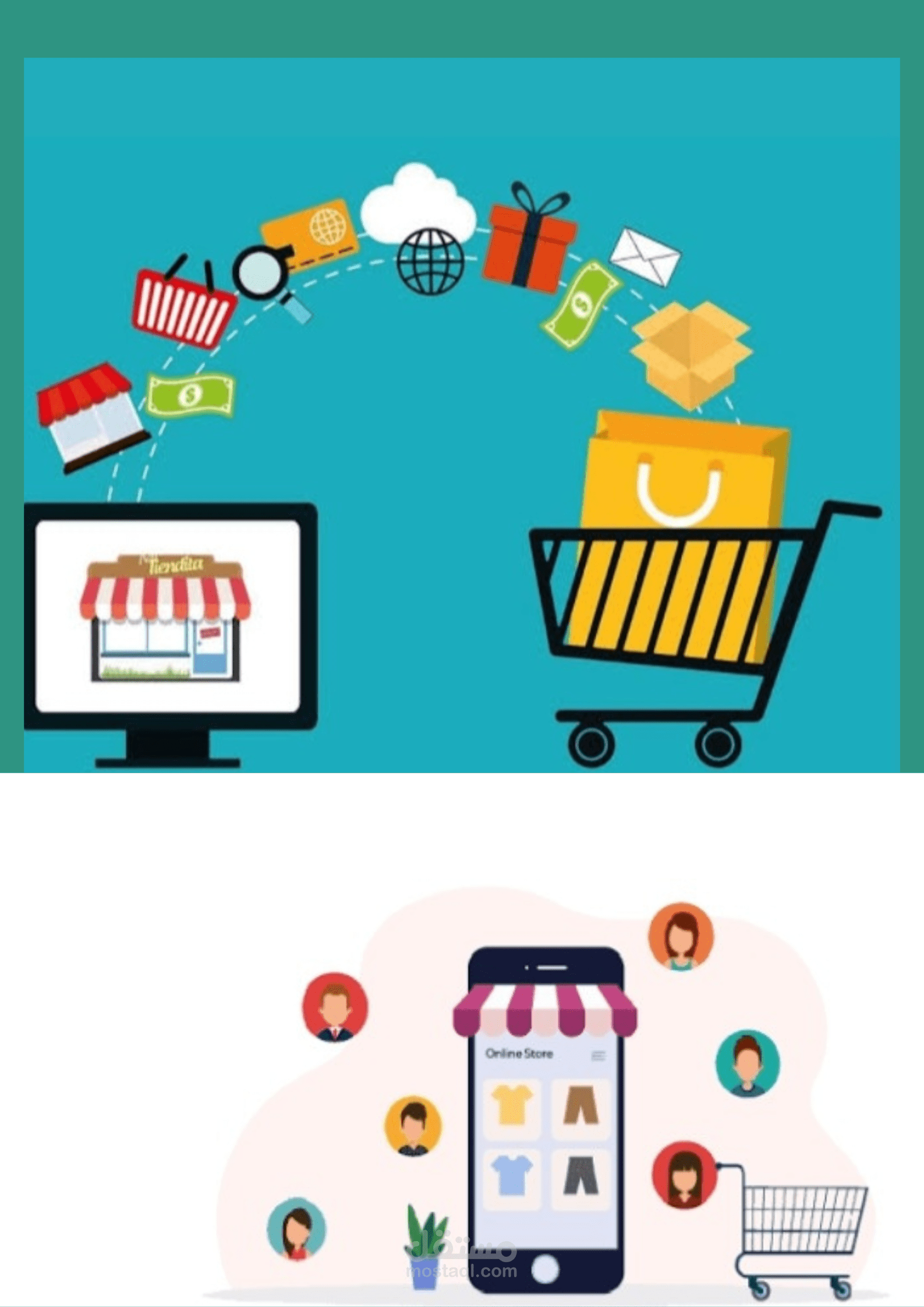 إضافه المنتجات وادخال البيانات على المتاجر الالكترونية