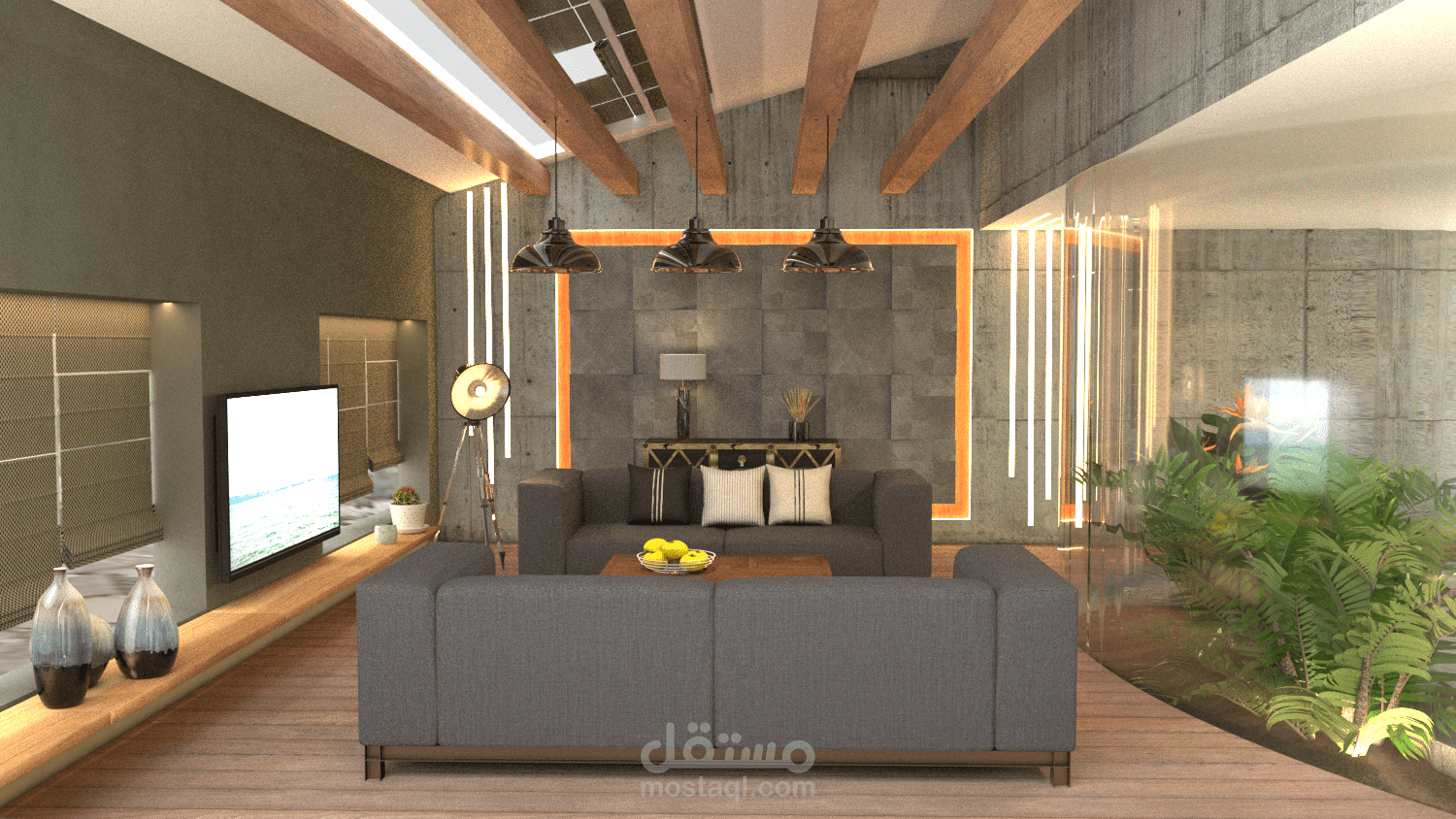 Grey Modern Apartment