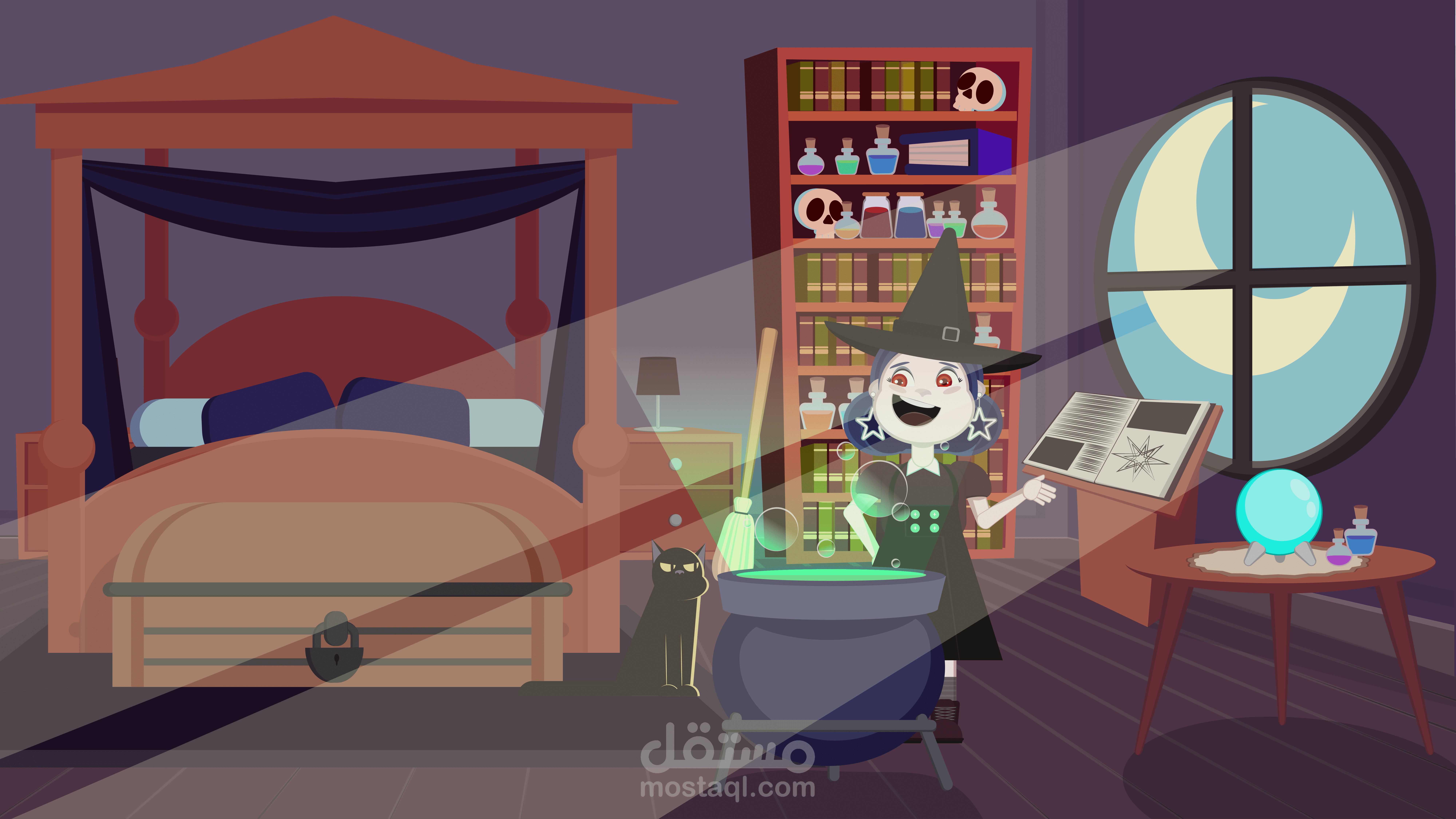 تصميم شخصية Juniper الساحرة