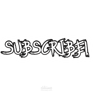 تصميم لأيقونة زر الإشتراك