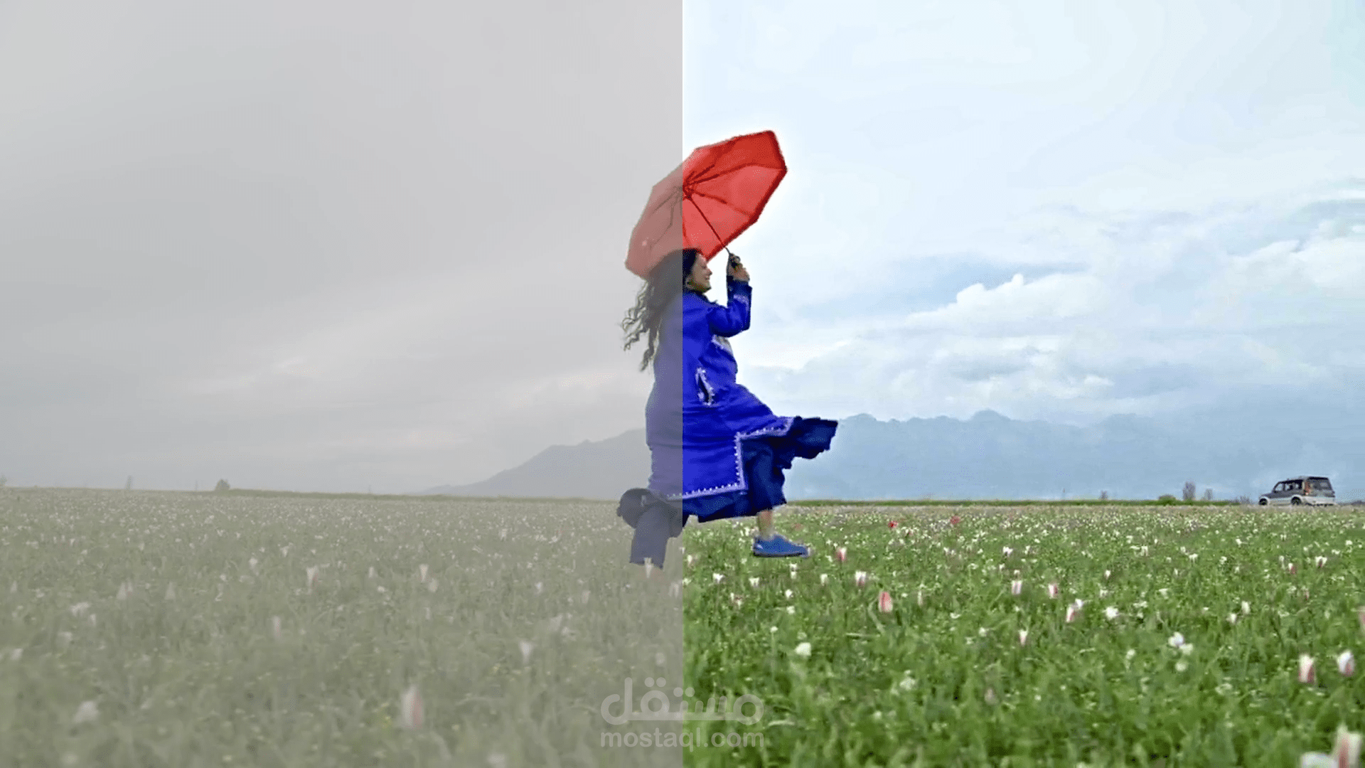 Color grading test 1