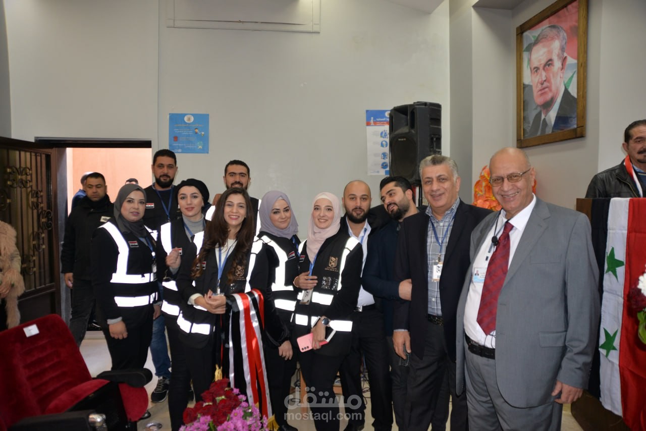 مدير مالي لمؤسسة العماد  الخيرية وعضو فعال في الفريق التطوعي