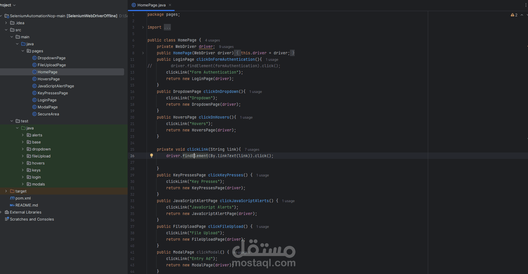 Selenium Automation Testing - NopCommerce